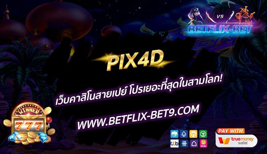 PIX4D-เว็บคาสิโนสายเปย์-โปรเยอะที่สุดในสามโลก!